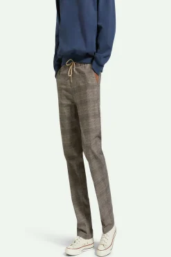 Broadway Houndstooth E-waist Relaxed Pant