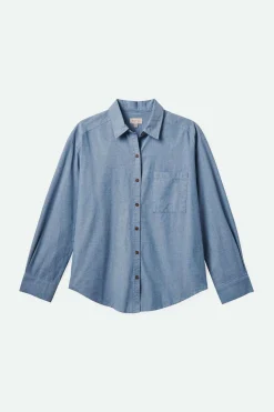 East Side L/S Boxy Woven Shirt