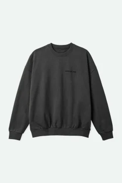 Embroidered Heavyweight Oversized Crew